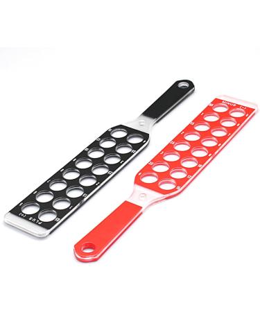 Optical Retinoscopy Rack Lens Set Retinoscopy Bars with a Nylon Pocket Red for Myopia Black for Hyperopia for The Quick Examination of Diopter of Spectacles 2 Bars 32 Lenses  - Buy Online on GoSupps.com