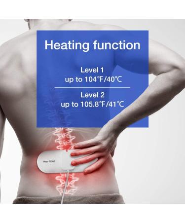 Easy Home Heat TENS Unit | FSA Eligible Pain Management & Muscle Stimulator | Large Backlit Display - Buy Online on GoSupps.com