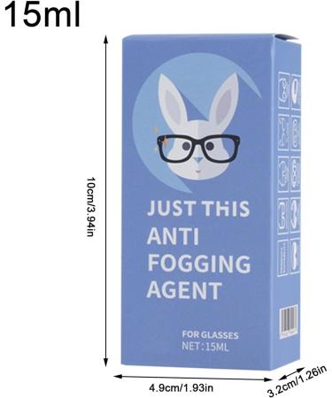  Xinhuju Swimming goggle cleaner anti-fog goggle cleaner - Effective 15ml anti-fog lens cleaner professional fast-fog cap safe for glass agents - Buy Online on GoSupps.com