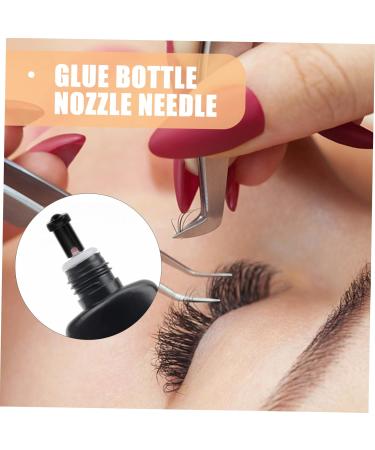 Homoyoyo Aiguilles pour Flacons de Colle Extension de Cils 100 Pi ces Petite Taille Plastique Noir pour Professionnels et Particuliers Usage Beaut Extension de Cils - Buy Online on GoSupps.com
