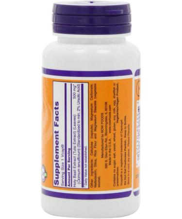 Now Foods Holy Basil Extract 500 mg - 90 Vegan Capsules | Natural Stress Relief & Wellness - Buy Online on GoSupps.com