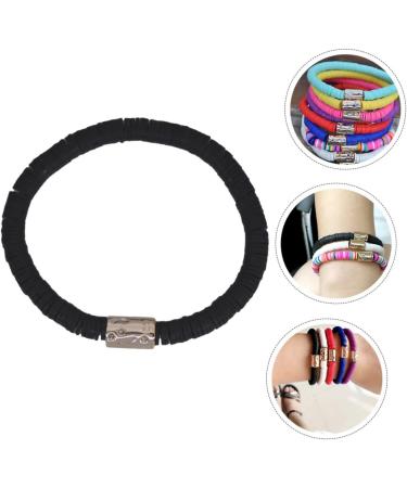 TENDYCOCO 3pcs Clay Bracelet Polymer Clay Manual Jewelry 18X0.6cmx2pcs Blackx2pcs - Buy Online on GoSupps.com