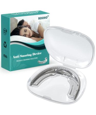 Anti Snoring Device Helps Stop Snoring Anti Snoring Mouthpiece Reducing Snoring Solution Comfortable for Man/Women