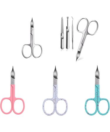 FEIlei Manicure Scissors Stainless Steel Nail Scissors Nail Clipper Trimmer Nail Tools - Buy Online on GoSupps.com