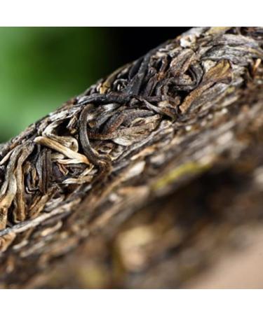 HQZM 4 Star Grade 357g Yunnan Laoman e Ancient Tree Puerh Raw Tea Cake Unique in Style - Buy Online on GoSupps.com