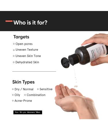 Minimalist PHA 3% Alcohol-Free Face Toner - Pore Tightening & Hydrating for Oily, Acne Prone & Sensitive Skin | 150ml - Buy Online on GoSupps.com