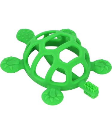 CHICIRIS Baby Teether - Adjustable Food Grade Silicone Toothbrush Cute Design for Sleep (Light Green) | Safe International Shipping - Buy Online on GoSupps.com