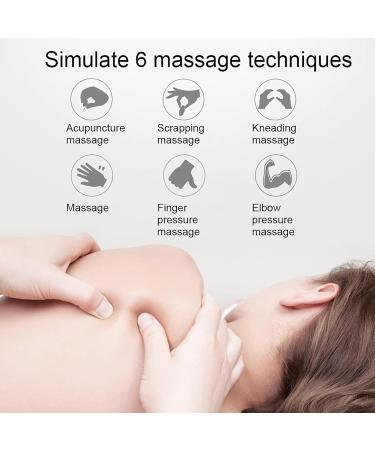 Mini Neck Massager - Wireless EMS Cervical Massager for Pain Relief | Electric Pulse Therapy Pad - Buy Online on GoSupps.com