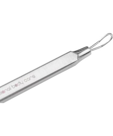 REMOS Comedone Squeezer & Pimple Remover - Stainless Steel Rustproof 10 cm 2 Loops - Best International Skin Care Tool - Buy Online on GoSupps.com
