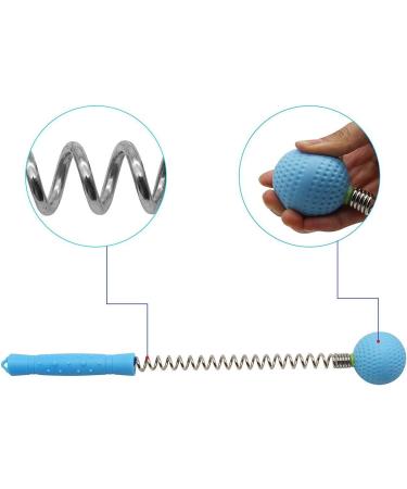 Refurbishhouse Massager Ball Hammer (2 Pack) - Manual Blow Golf Ball Massage for Back & Shoulder Pain Relief - Reduce Fatigue (Blue) - Buy Online on GoSupps.com