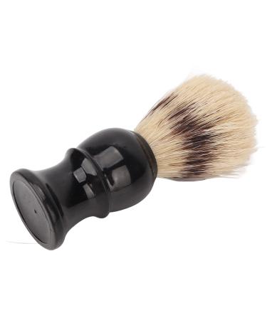 Handmade Men's Shaving Brush - Premium Black Brush with Wooden Handle for Wet Shaving | Perfect Gift for Friends & Hairdressing Salons - Buy Online on GoSupps.com