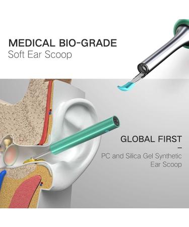 DOITOOL 8Pcs Ear Wax Remover Tips - Silicone Ear Spoons Replacement Parts - Buy Online on GoSupps.com