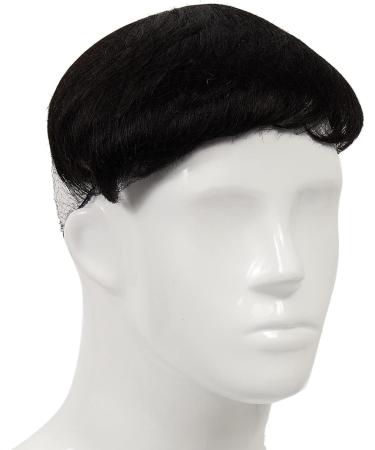 2X Men's Handmade Wigs Natural Fluffy Invisible Replacement Hairpiece Men's Overhead Replacement Block - Buy Online on GoSupps.com
