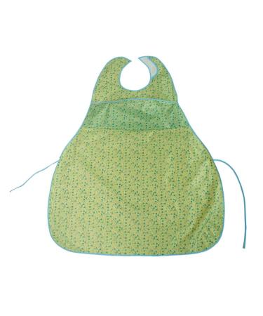 Reusable Adult bib Waterproof Extra-Long Clothing Protector with Optional Crumb Collector Suitable for The Elderly The Elderly and The Disabled B