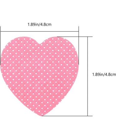 LALAFINA Glue Wipes Pads 200 Sheets Nail Polish Remover Wipes Lint Nail Wipes Heart Shape Gel Nail Polish Remover Pads for Polish Clean Acrylic Nails Remover Pink - Buy Online on GoSupps.com