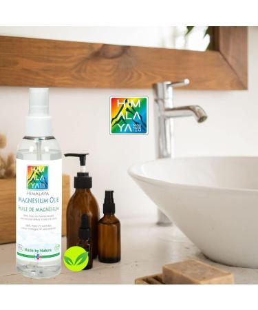 Magnesium Minerals Magnesium oil from Himalaya Magnesium 1000 ml Refill bottle for Magnesium spray Food quality 31 magnesium chloride Magnesium oil for Muscles - Buy Online on GoSupps.com