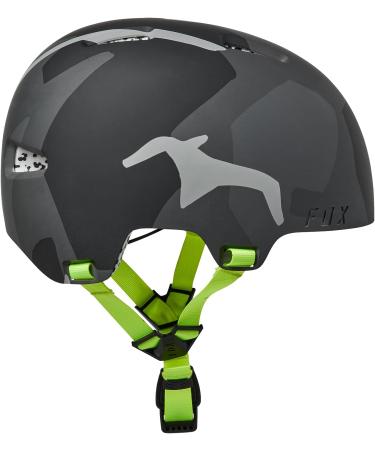 Fox Racing Youth Flight Pro Helmet - Black/Yellow | Lightweight Bike Helmet - Buy Online on GoSupps.com