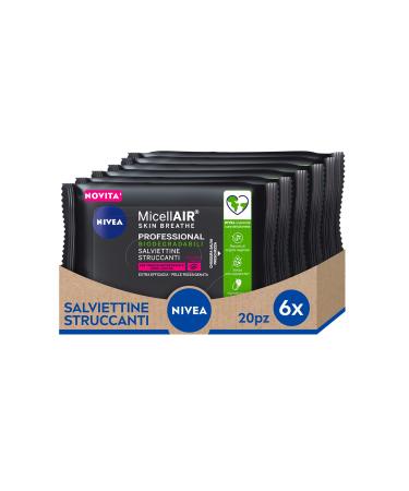 micellair Skin Breathe Professional - 20 wipes