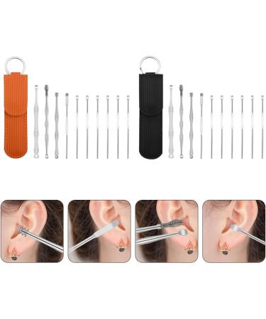FRCOLOR Ear Cleaner Set - Stainless Steel Wax Removers for Earwax Removal - Ear Cleaning Kit (4 Sets) - Buy Online on GoSupps.com