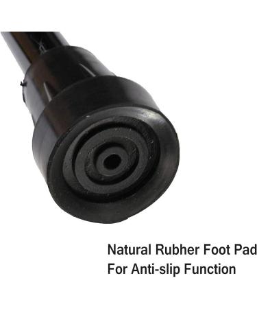 Arm Cuff Crutch Forearm Crutches Balancing Mobility Aid Height Adjustable Cane for Elderly Disabled Walking Stick 1 Pair Selfless dedication - Buy Online on GoSupps.com