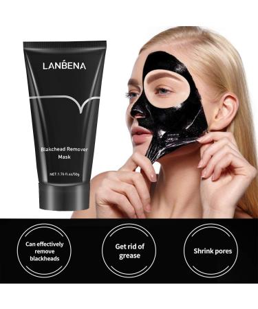 Blackhead Removal Peel Off Mask - Purifying Bamboo Charcoal Facial Mask for Deep Pore Cleansing & Skin Brightening - Suitable for All Skin Types - Buy Online on GoSupps.com