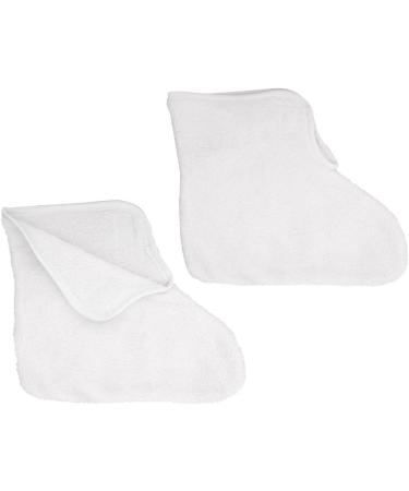 Kosmetex Soft Microfiber Paraffin Bath Socks - Silver Heat Socks for Ultimate Comfort | One Size 1 Pair - Buy Online on GoSupps.com