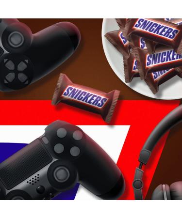 SNICKERS Barres de bonbons au chocolat d'Halloween de taille amusante sac de bonbons Jumbo en vrac de 530 4 g - Buy Online on GoSupps.com