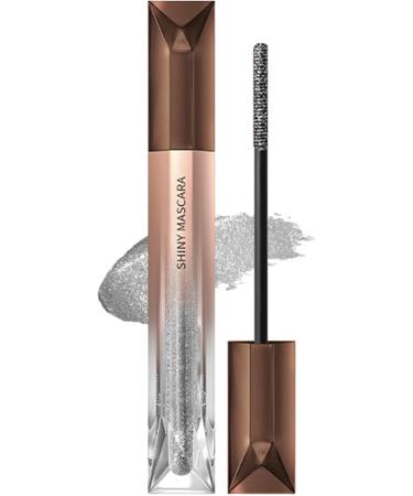 Glitter mascara for eyelashes glitter mascara smudge-proof lengthening and volumizing mascara - Eyelash cosmetics waterproof makeup mascara lift curling multi-eye makeup - Buy Online on GoSupps.com