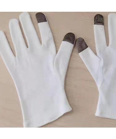 Overnight Moisturizing Gloves Cotton Gloves for Touch Screen Gloves Thickened Stretchy Spa Gloves Reusable Gloves for Night - Buy Online on GoSupps.com
