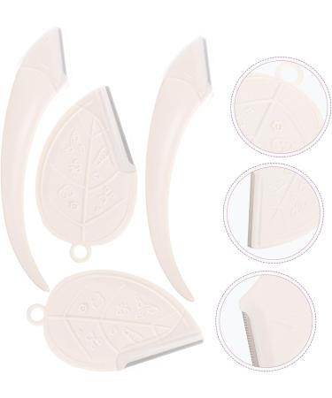 Frcolor Eyebrow Razor Set - 4 Ergonomic Facial Razors for Women | Precision Eye Brow Grooming Tools - Buy Online on GoSupps.com