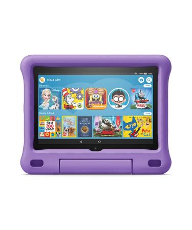 Amazon Kid-Proof Case for Fire HD 8 tablet (Only compatible with 10th generation tablet, 2020 release) Purple