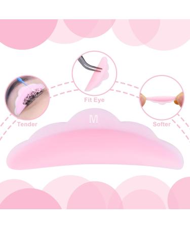 Ouligay 50Pcs Lash Lift Pads Lash Perm Kit Lash Lift Shields Silicone Eyelash Shield Pads Lash Lift Tool for Eyelashes Makeup Beauty Tool - Buy Online on GoSupps.com