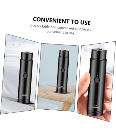 Buy Minkissy Electric Shaver Face Trimmer - Mini Hair Remover for Men & Women | USB Rechargeable Grooming Razor - Buy Online on GoSupps.com