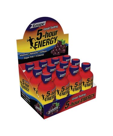 5-Hour Energy Sugar Free Grape Energy Shot 1.93 oz.