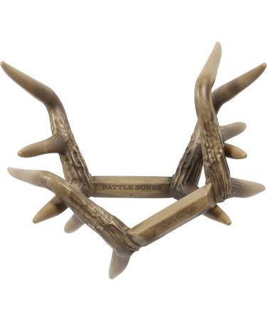 Flextone Hunting Realistic Buck Sounds Battle Bones Whitetail Rattling Deer Antlers Calling System