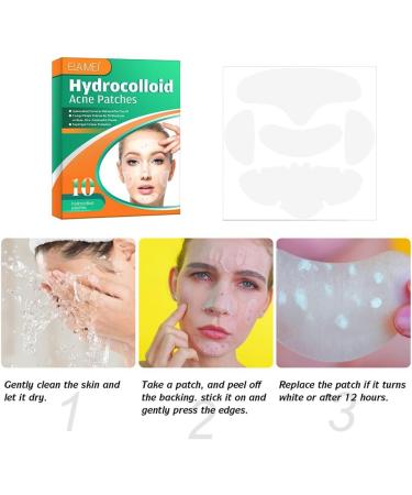 1 Box Acne Patch for Covering Large Breakouts Large Pimple Patch Spot Control Cover Hydrocolloid Acne Patch for Body Cheek Forehead Chin Effectively Calms Relieves Acne - Buy Online on GoSupps.com