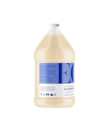 Organic French Lavender Shower Gel Refill - 1 Gallon (128 Fl Oz) | Plant-Based Skin Cleanser with Pure Essential Oils - Buy Online on GoSupps.com