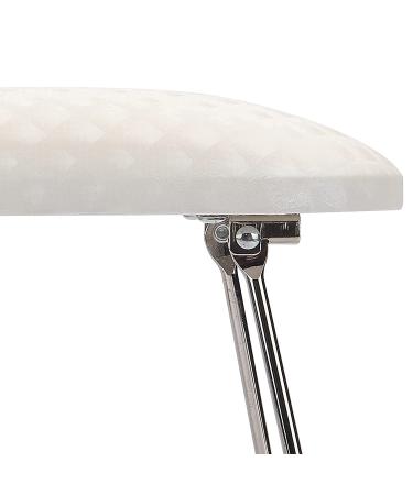 Nail Pillow Hand Rest - Microfiber Leather Armrest Cushion for Manicure Nail Art - White - Buy Online on GoSupps.com