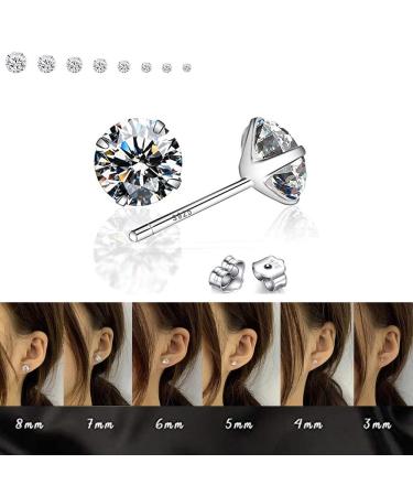 Professional Ear Piercing Gun Kit with 16 Pairs Hypoallergenic Earrings - Reusable for Body, Nose, Lip Piercings - Includes Sterling Silver and 18K White Gold Plated Studs - Black-White Gold - Buy Online on GoSupps.com