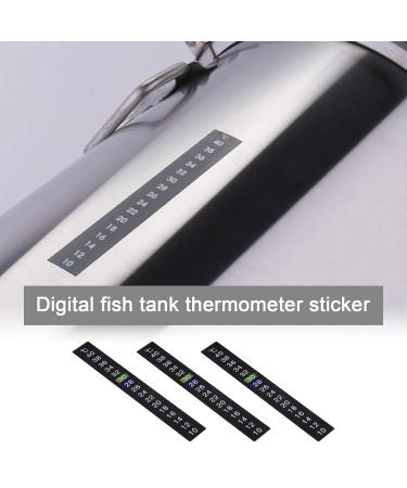 Emagentech 10-Pack Thermometer Stickers - Self-Adhesive Color Change Digital Temperature Display for Aquariums & Milk Bottles | Fast International Shipping - Buy Online on GoSupps.com