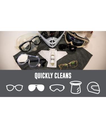 DEFog IT Anti Fog Spray Travel Kit - 1oz Bottle, Microfiber Cloth, Travel Pouch - for Eyeglass Lens, Goggles, Face Shield, Phone Screen - Professional Grade Formula with 300 Uses - Buy Online on GoSupps.com