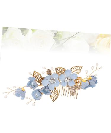 Didiseaon Rhinestone Hair Comb Pearl Headpiece Wedding Crystal Hair Comb Rhinestone Headpiece Bridal Headpiece Hair Side Combs Pearl Tiara Rhinestones Bride Accessories - Buy Online on GoSupps.com