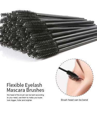 Teenitor Disposable Lip & Mascara Wands 200pcs - Lipgloss & Mascara Applicators for Makeup Testing - Eyelash & Lip Brush Set - Buy Online on GoSupps.com