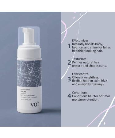 Voir Haircare Secrets in the Snow Soft Styling Foam 5.4 Fl Oz - Buy Online on GoSupps.com