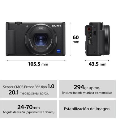 Renewed Sony ZV-1 Camera for Content Creators - Vlogging and YouTube Ready with Flip Screen and Microphone - Buy Online on GoSupps.com