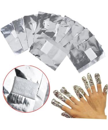  MERRYHAPY MERRYHAPY Pack of 200 Gel Nail Polish Removers Aluminum Foil Sheets Cuticle Removers for Women - Buy Online on GoSupps.com
