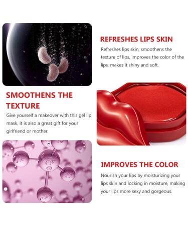 Exceart 20 Collagen Crystal Lip Masks - Nourishing Moisturizing & Anti-Aging Lip Care - Buy Online on GoSupps.com