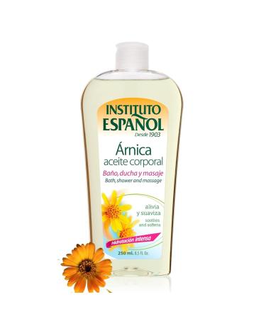 Instituto Espa ol Arnica Oil - 8.5 Fl Oz Body Oil with Fresh Fragrance | International Shipping - Buy Online on GoSupps.com