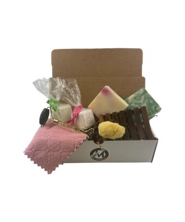 ModaMoo Day Spa Gift Box Set - Cucumber Melon & Asian Tea Blossom Soaps Jade Roller & Sea Sponge - Perfect Spa Gift for Any Occasion - Buy Online on GoSupps.com