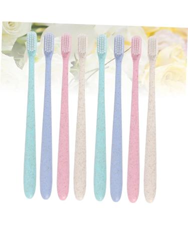 Partykindom 4 Boxes of 8 Travel Toothbrushes - Portable Dental Care Brushes for Camping & Travel - Buy Online on GoSupps.com